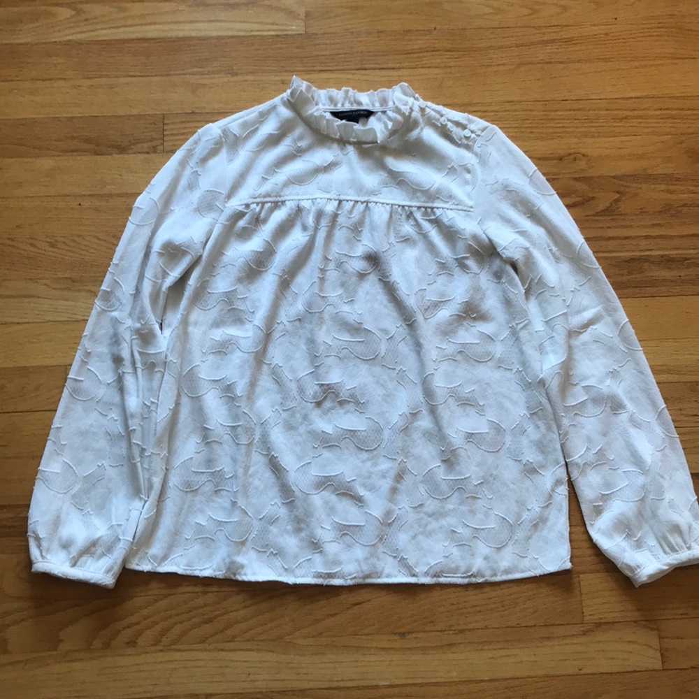 Banana Republic Embroidered Long-Sleeve Shirt